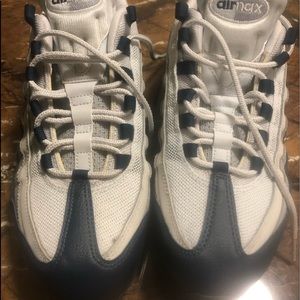 Blue white n grey air max